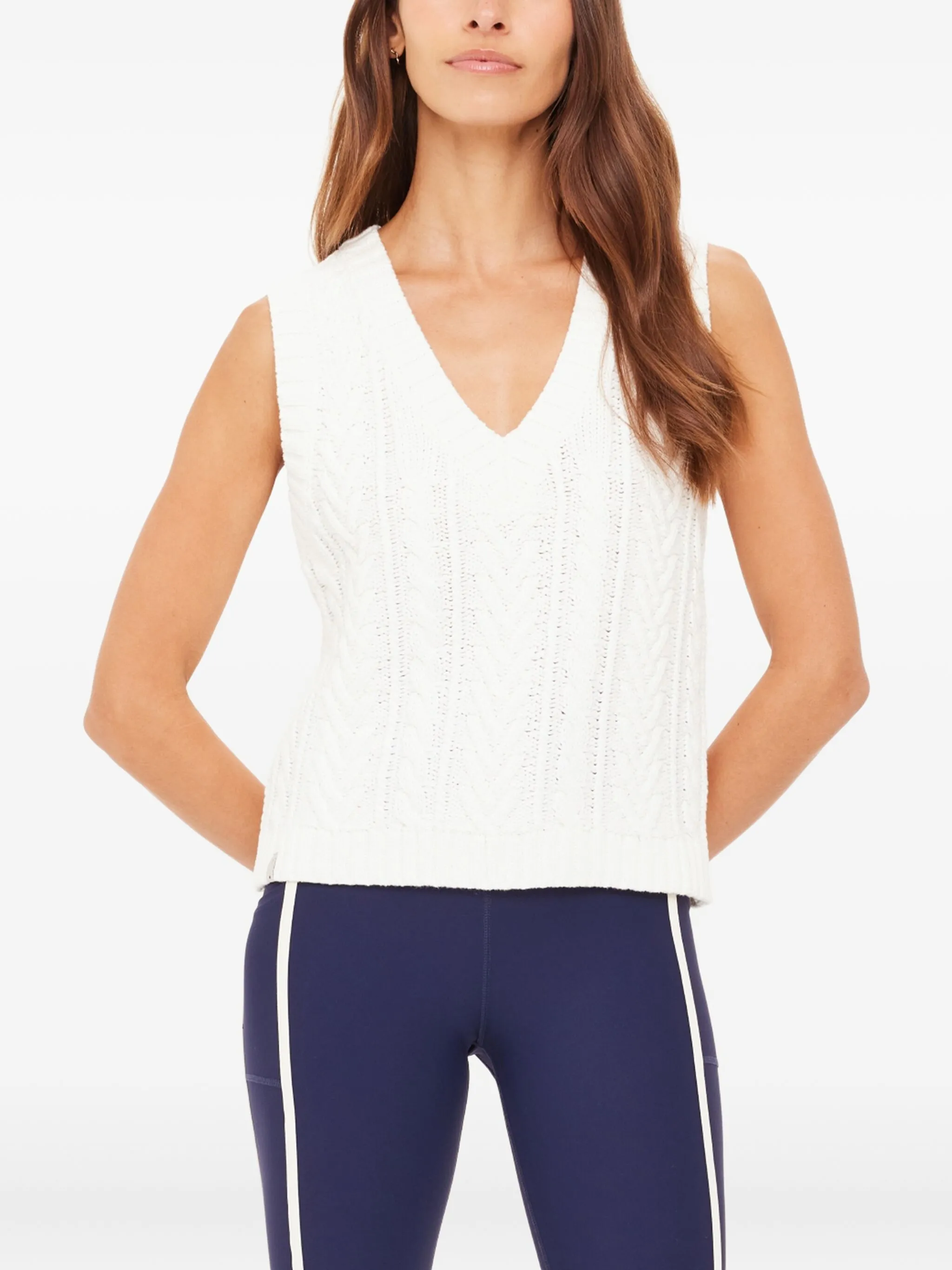 

Топ Espada Hermina с V-образным вырезом The Upside, кремовый