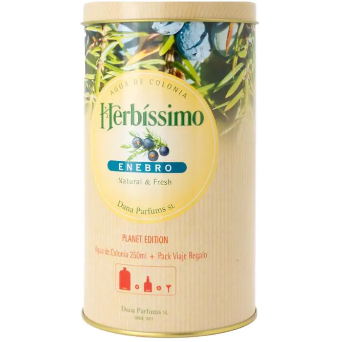 

Мужская туалетная вода Agua de Colonia Enebro Set de regalo Herbíssimo, 250 ml + 30 ml + embudo
