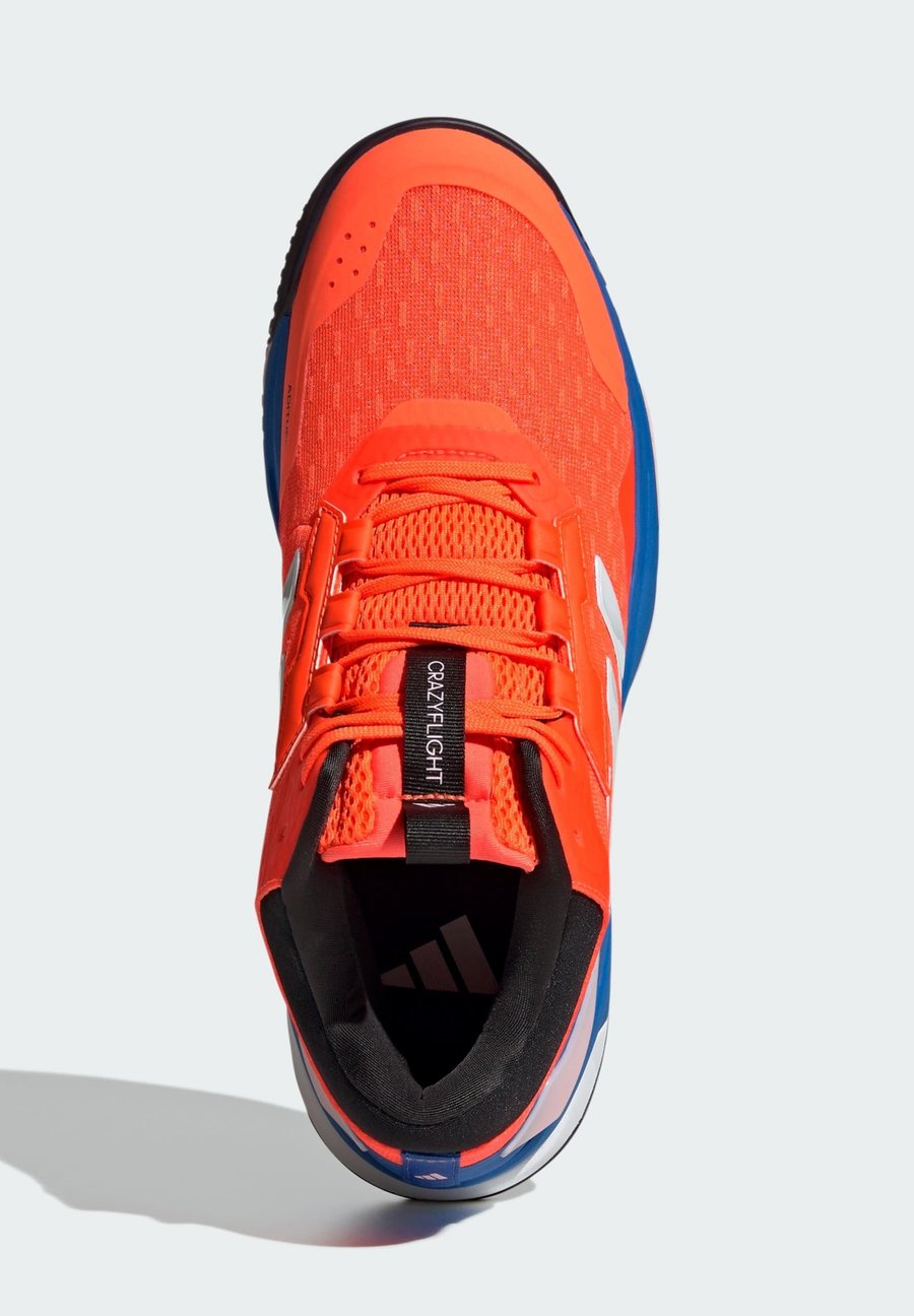 Кроссовки Adidas Performance CRAZYFLIGHT 6 MID INDOOR, Team Solar/Orange Metalic Bright Royal/Orange — фото 3