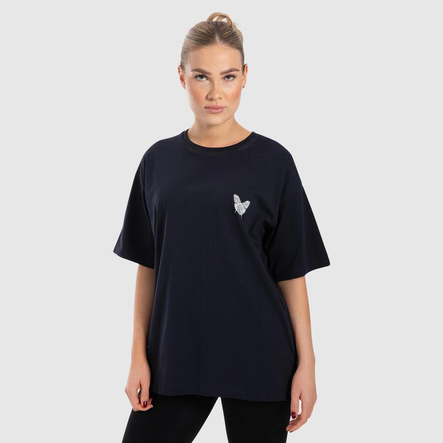 

SMILODOX Женская футболка Payton темно-синего цвета