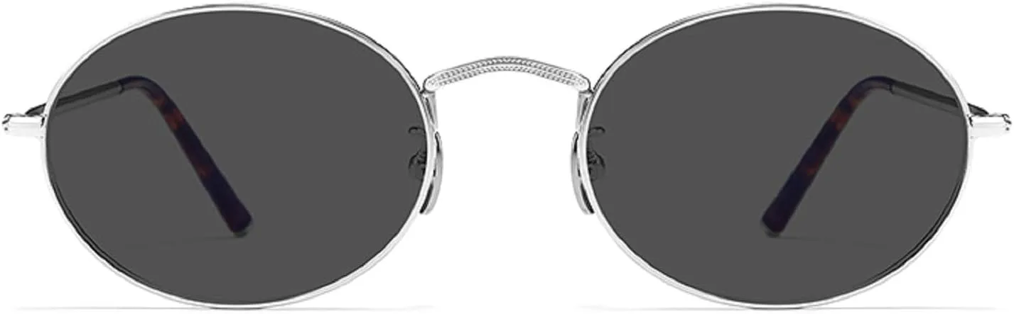 

Женские круглые солнцезащитные очки в титановой оправе, модные ретро-очки в стиле панк с поляризованными линзами и защитой от УФ-излучения UV400 mincl, C3