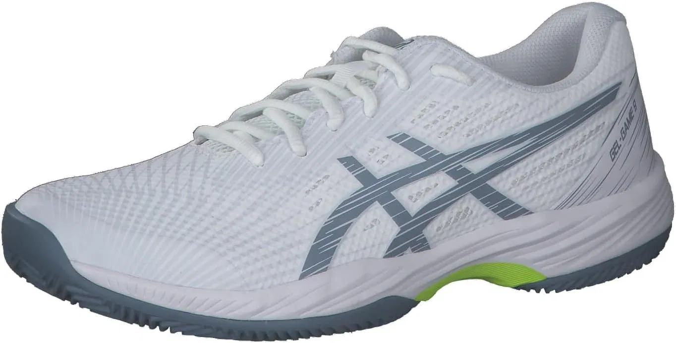 Мужские кроссовки ASICS Gel-Game 9 Clay, White Steel Blue