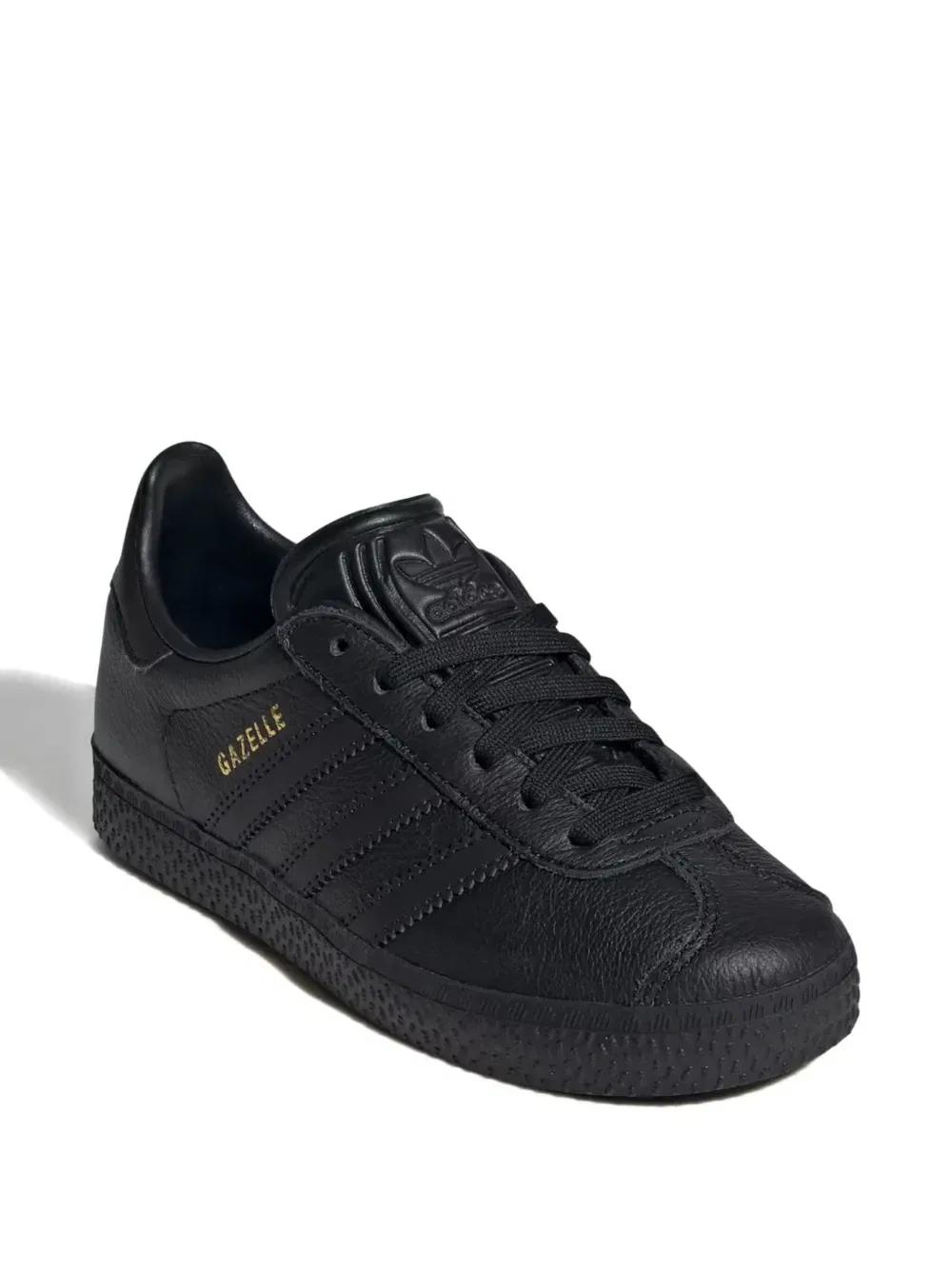 Кроссовки Gazelle на шнуровке Adidas Kids, черный