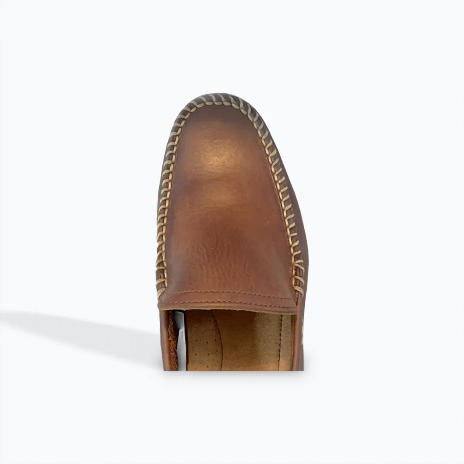 Frye Мужские мокасины Lewis Venetian Driving Moccasin цвета коньяка — фото 4