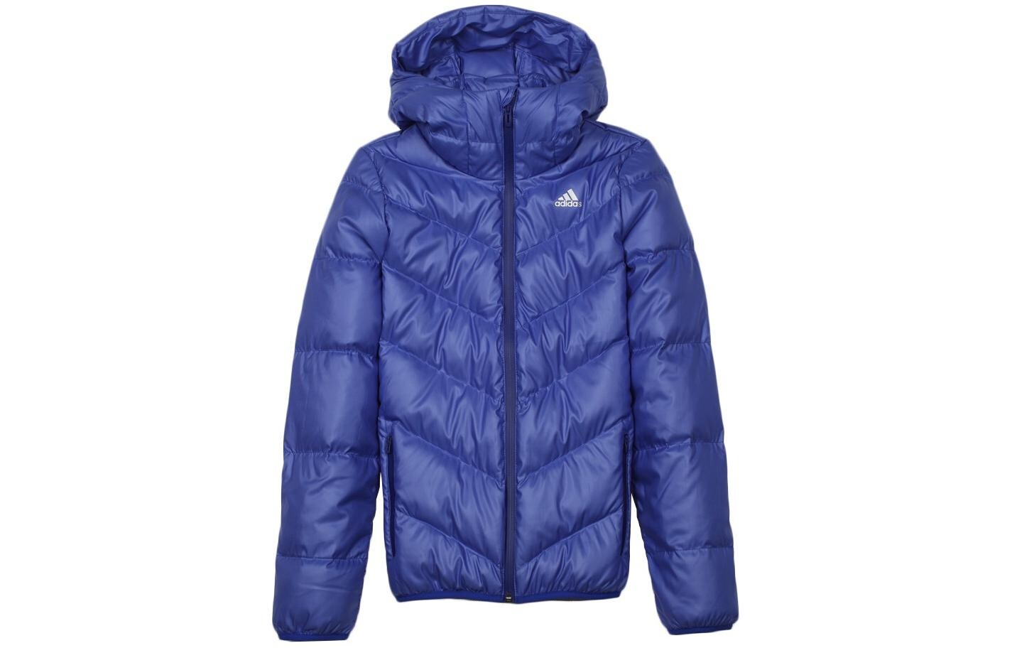 

Пуховик женский синий Adidas