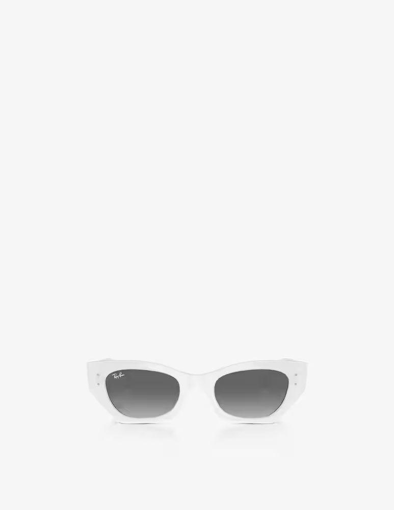 

Солнцезащитные очки «кошачий глаз» RB4430 Ray-Ban, цвет White Snow