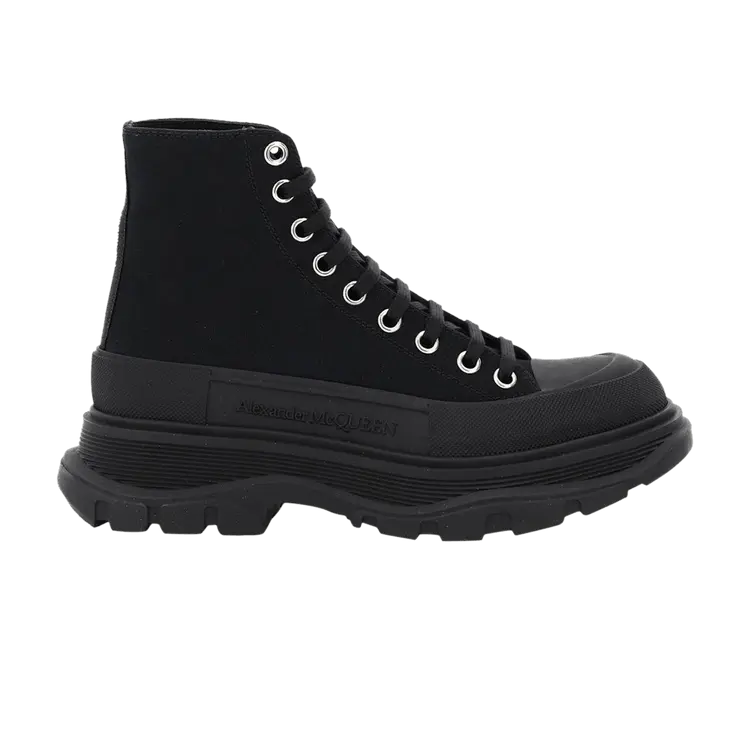 Кроссовки Alexander McQueen Alexander McQueen Wmns Tread Slick Boots 'Triple Black', черный