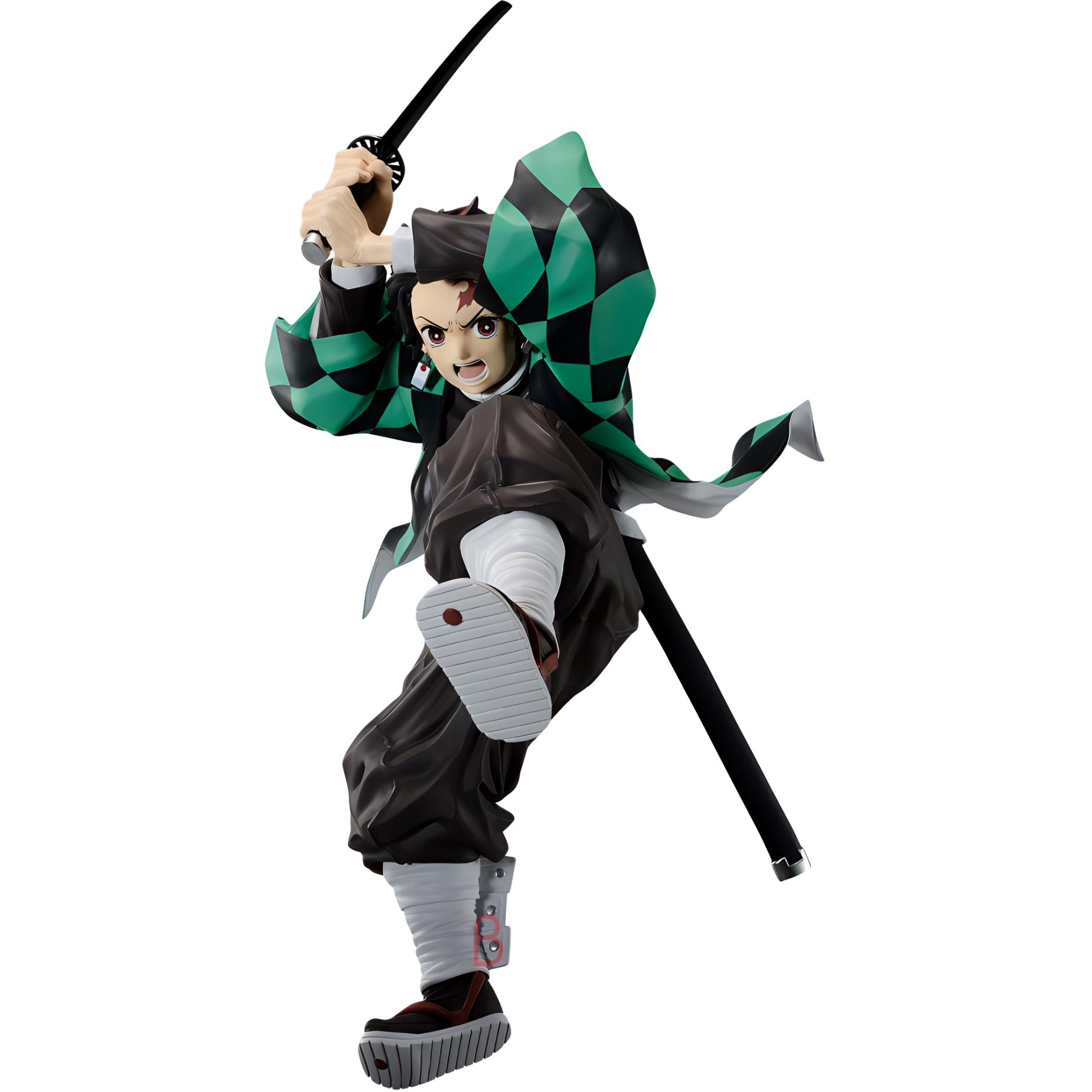 

Тандзиро Камадо Убийца Демонов Клинок Рассекающий Демонов Бонусные Подарки 19см BANPRESTO, Tanjiro Kamado