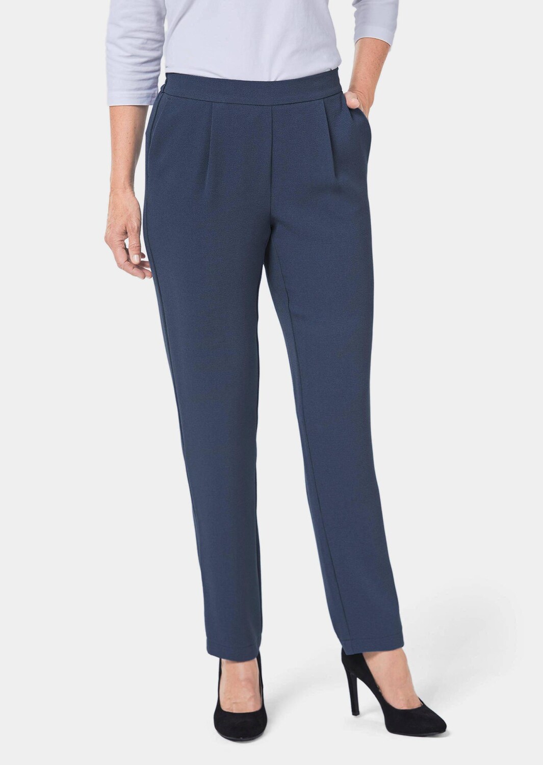 

Брюки GOLDNER Hose, цвет taubenblau