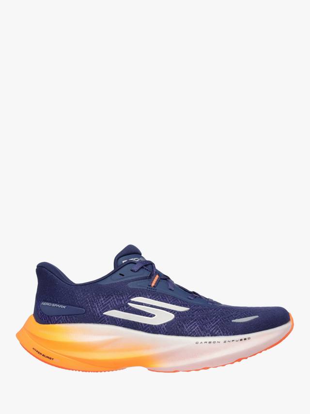 

GO RUN Ride 12 кроссовки со шнуровкой Skechers, Navy/Orange