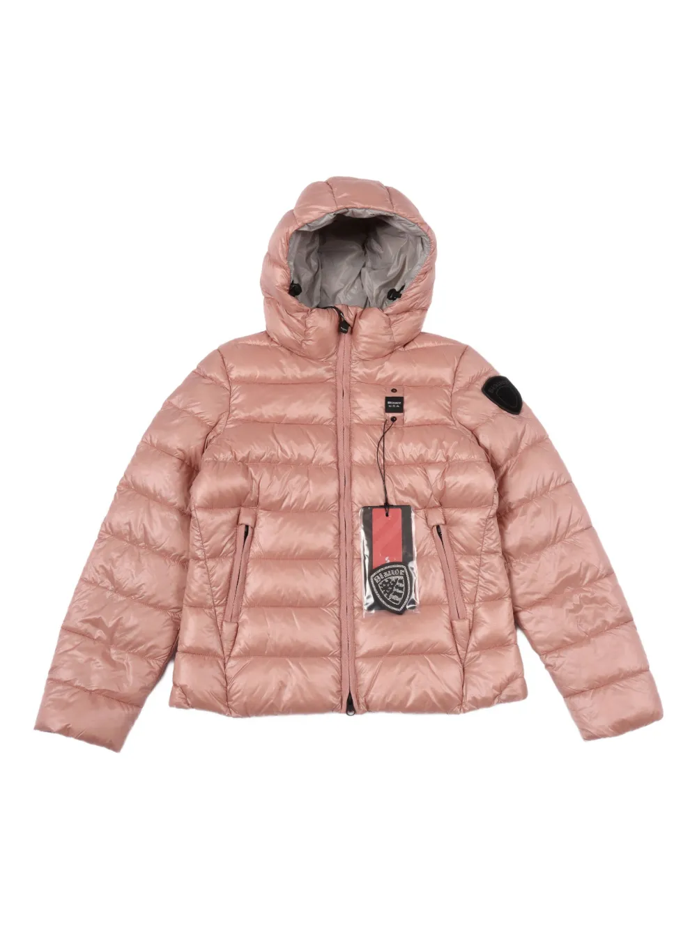 

Стёганая куртка с капюшоном Caroll Blauer, розовый