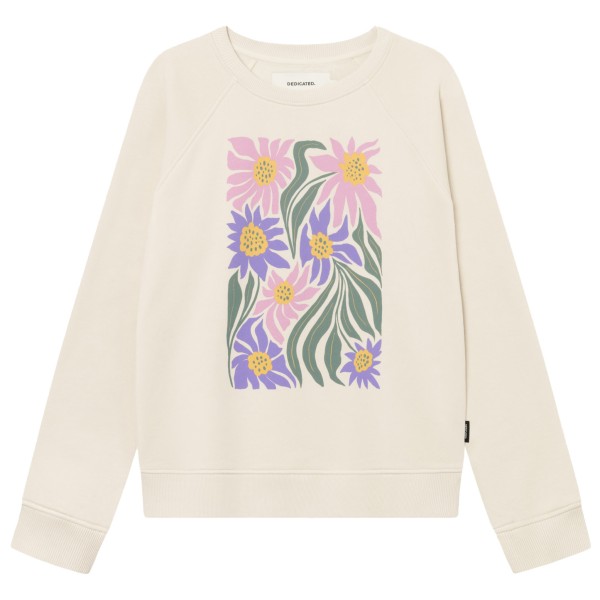 

Женская толстовка ystad daisy block - pullover Dedicated, белый