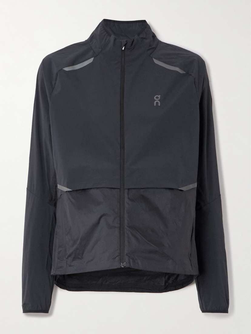 

Многослойная куртка из переработанного материала для защиты от непогоды On, черный