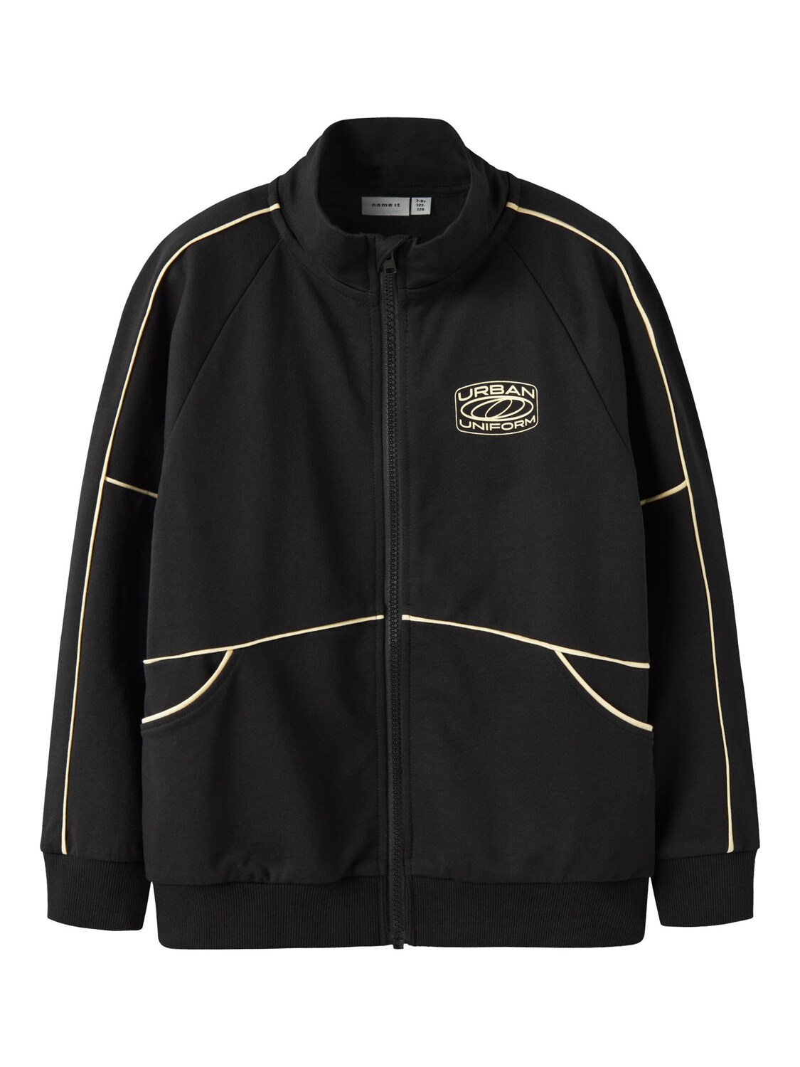 

NAME IT Худи на молнии в черном цвете