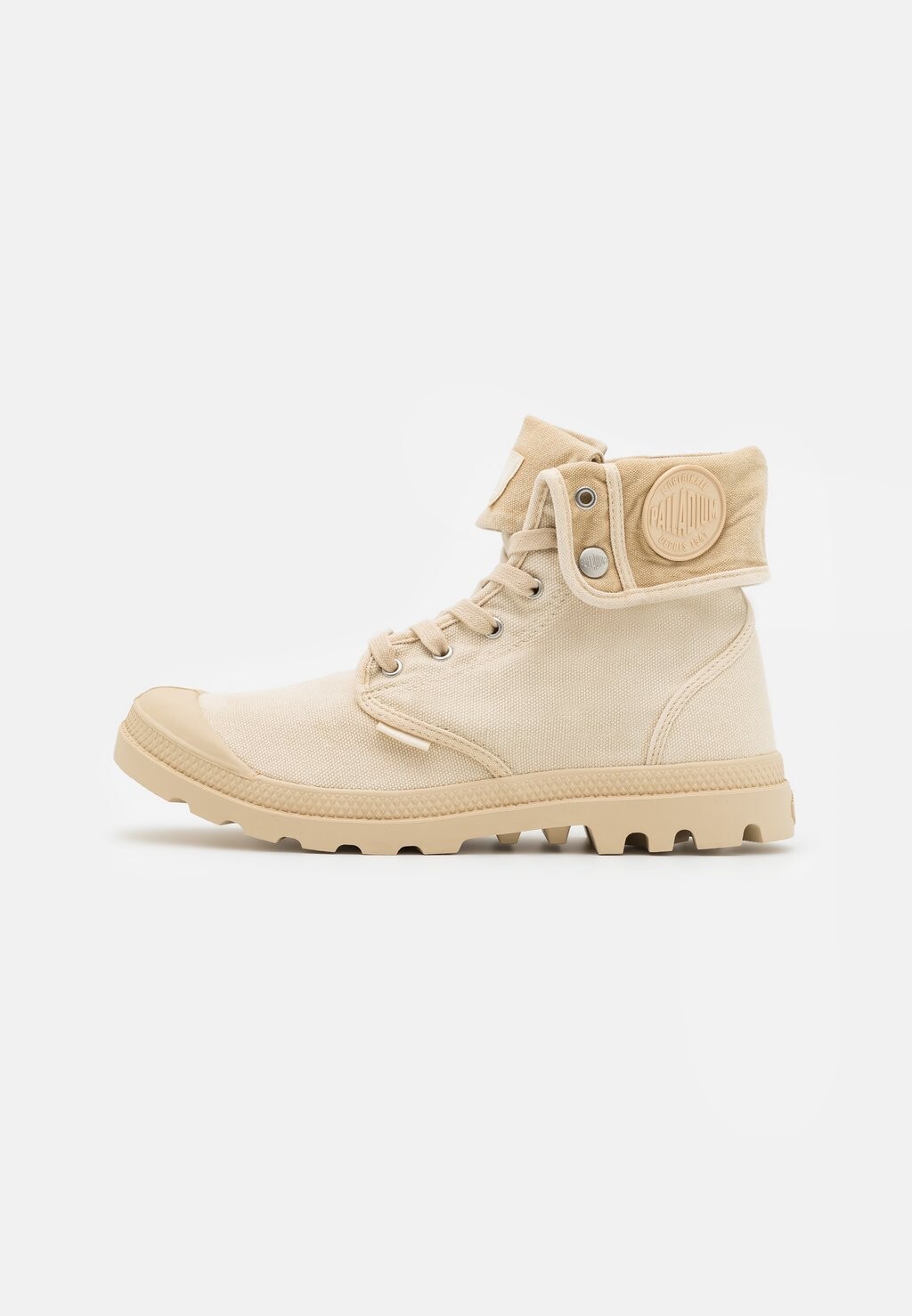 

Ботильоны на шнуровке Baggy Palladium, цвет sahara/safari