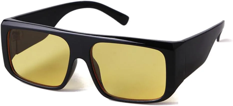 

Модные солнцезащитные очки с градиентным переходом цвета для женщин и мужчин, винтажный леопардовый принт, прозрачная оправа, ветрозащитные очки SZVVBKK, 3