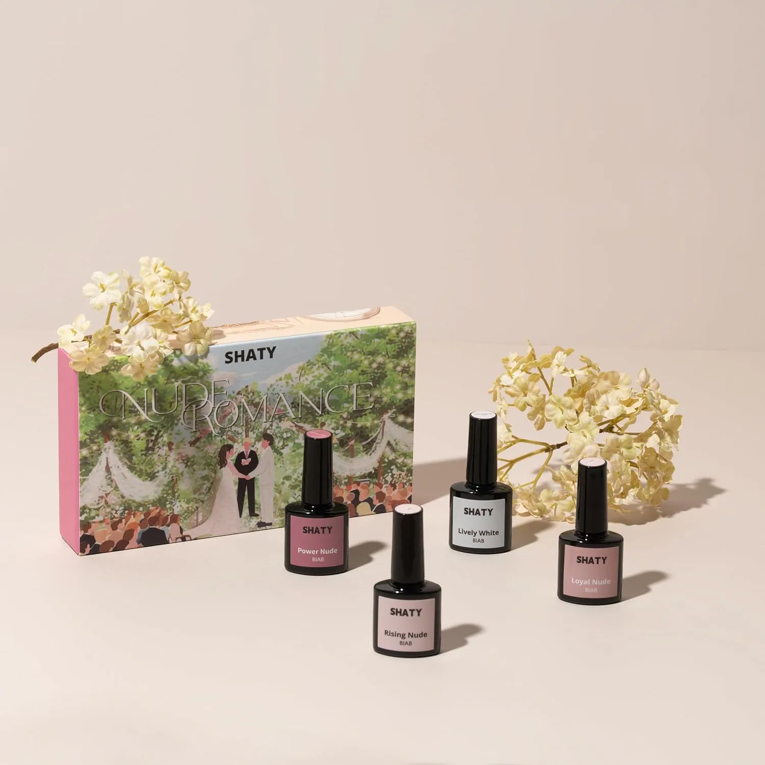 Набор гель-лаков «Biab Gel Nail Polish Set» от SHATY Shaty — фото 2