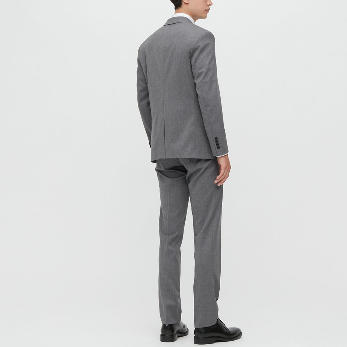 UNIQLO Куртка мужская небесно-серая, Sky Gray — фото 4