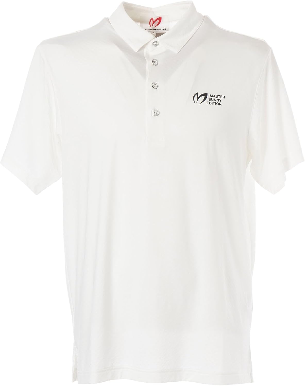 

Мужская поло-рубашка с коротким рукавом Master Bunny 758-5260809 (с эффектом охлаждения и жаккардовым узором в виде кругов) / для гольфа Master Bunny Edition, белый