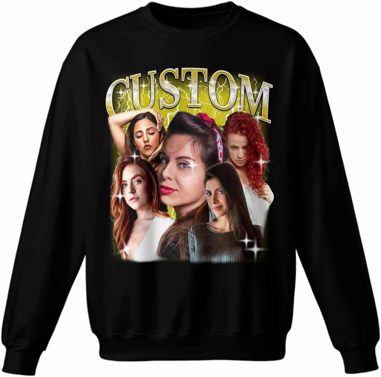 

Кастомный худи с фото и текстом, подарок на Рождество и день рождения Hijpoxlsep