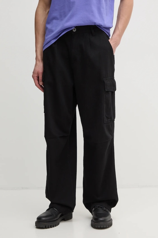 

Хлопковые брюки Aircraft Alpha Industries, черный