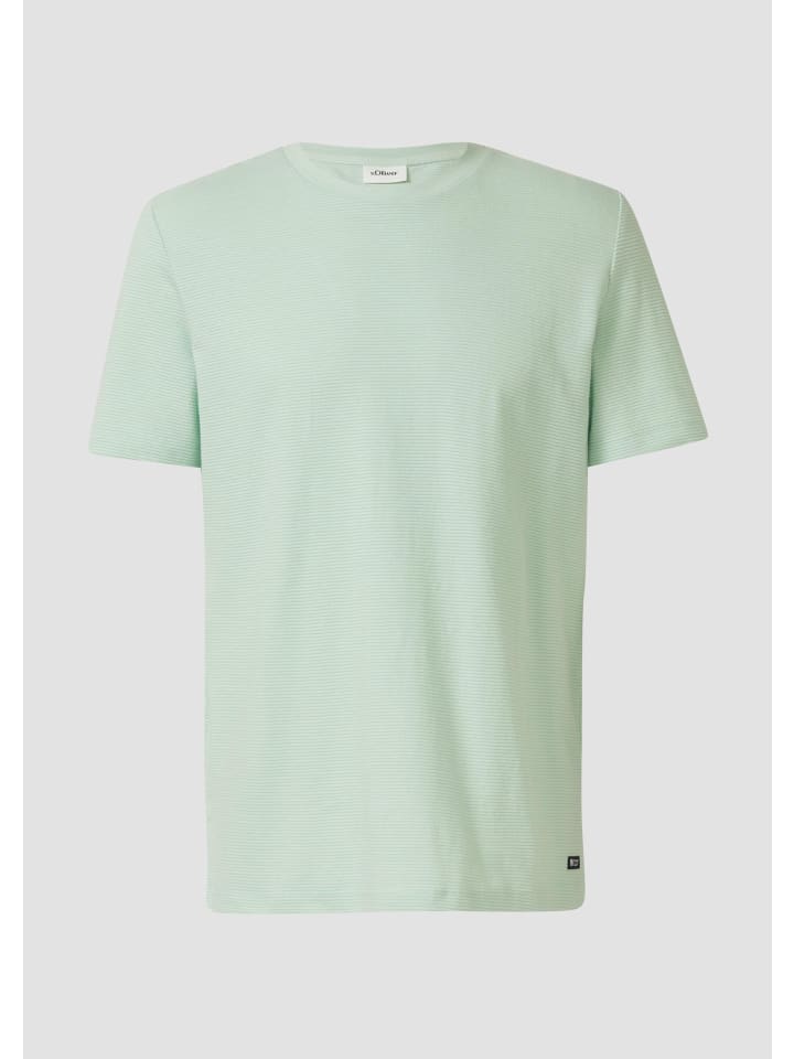 

s.Oliver Футболка 6122 светло-бирюзового цвета, Зеленый, s.Oliver Футболка 6122 светло-бирюзового цвета