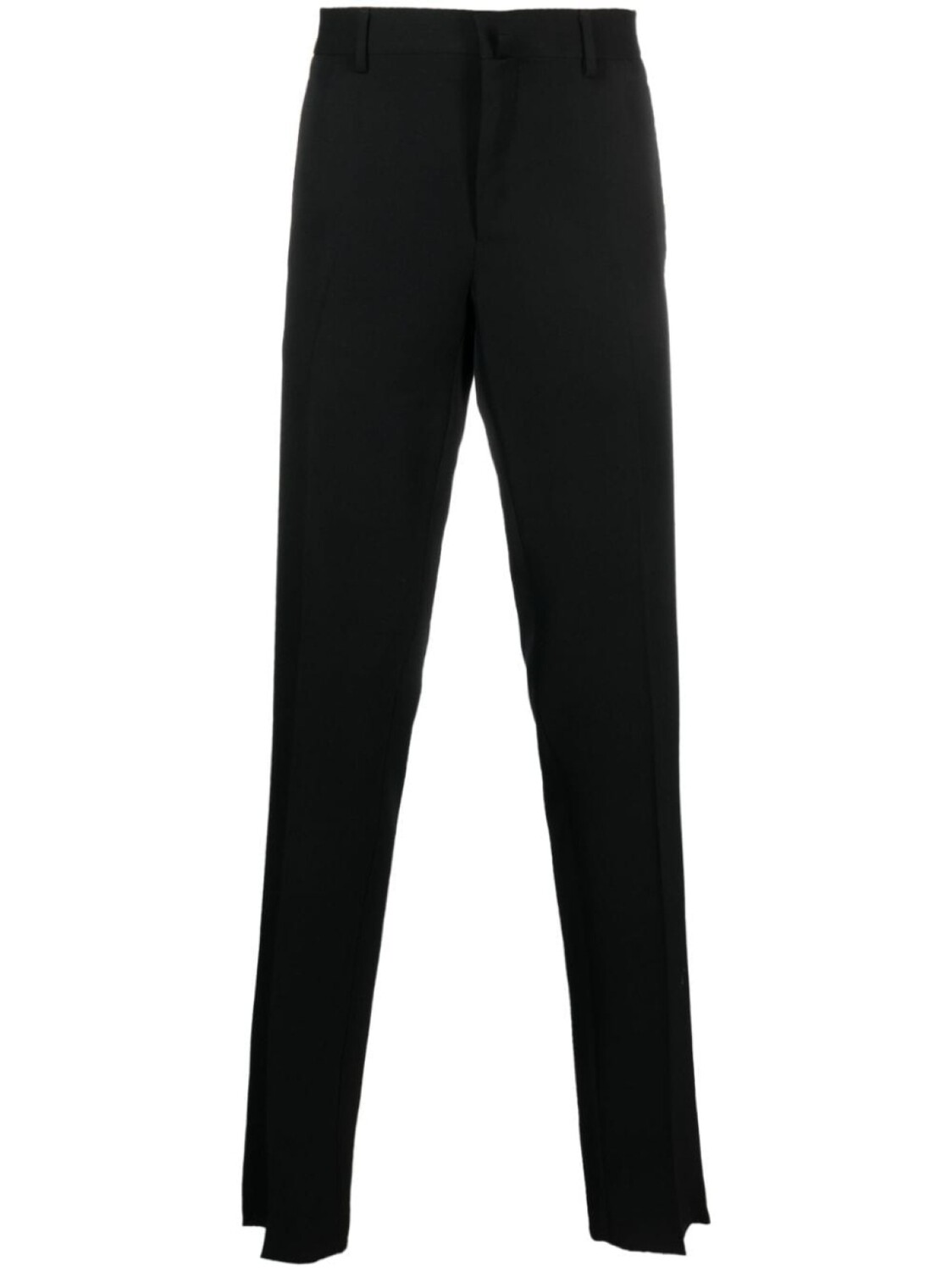 

Lanvin шерстяные брюки с атласной отделкой, черный