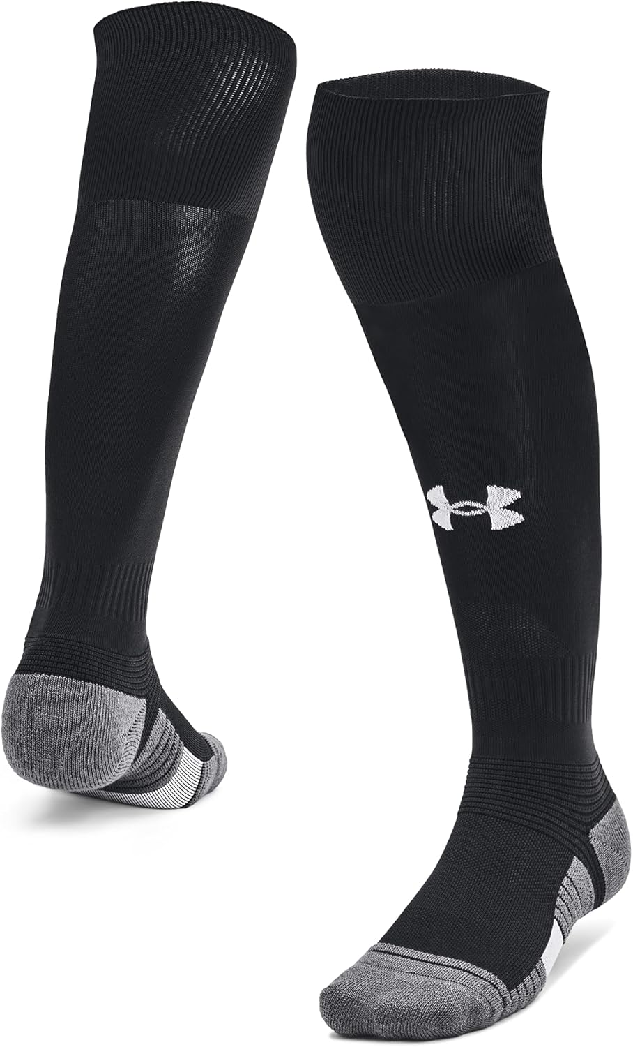

Under Armour Unisex Magnetico носки до икры, (001) Black/Pitch Gray/White