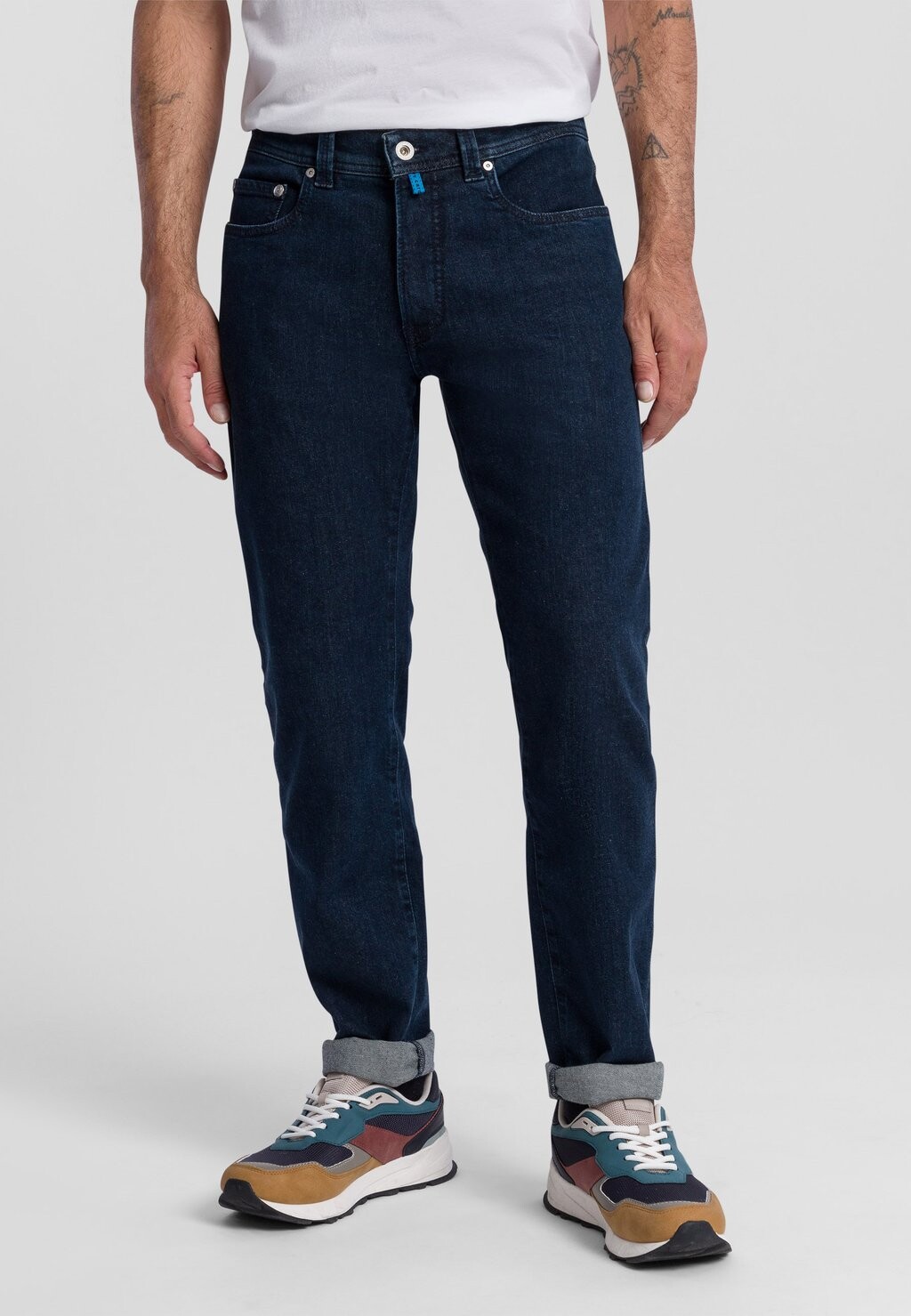 

Джинсы прямого кроя FUTUREFLEX LYON RIVET Pierre Cardin, цвет blue stonewash