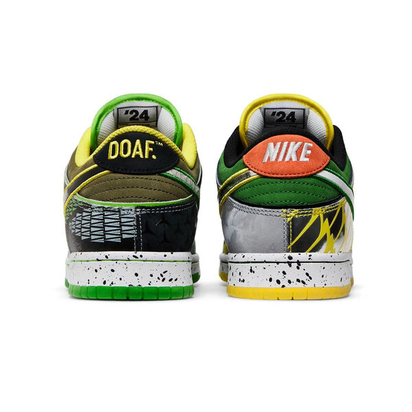 Кроссовки dunk low 'what the duck away' Nike, белый — фото 3