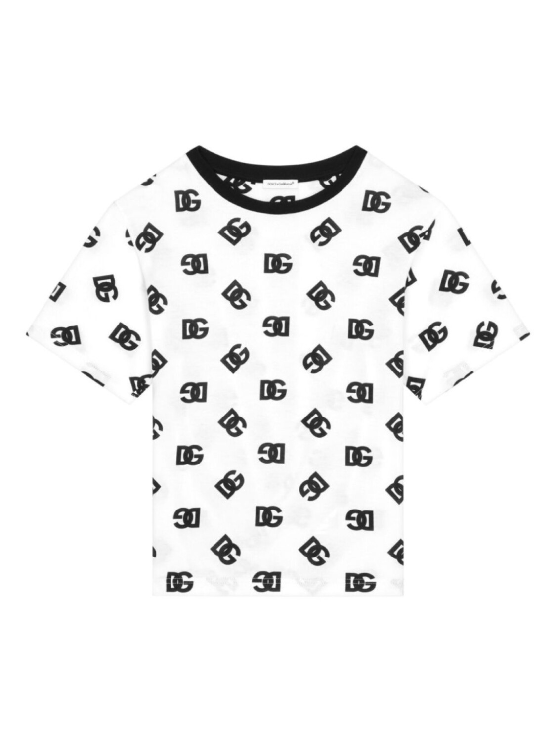 

Dolce & Gabbana футболка с принтом DG, белый