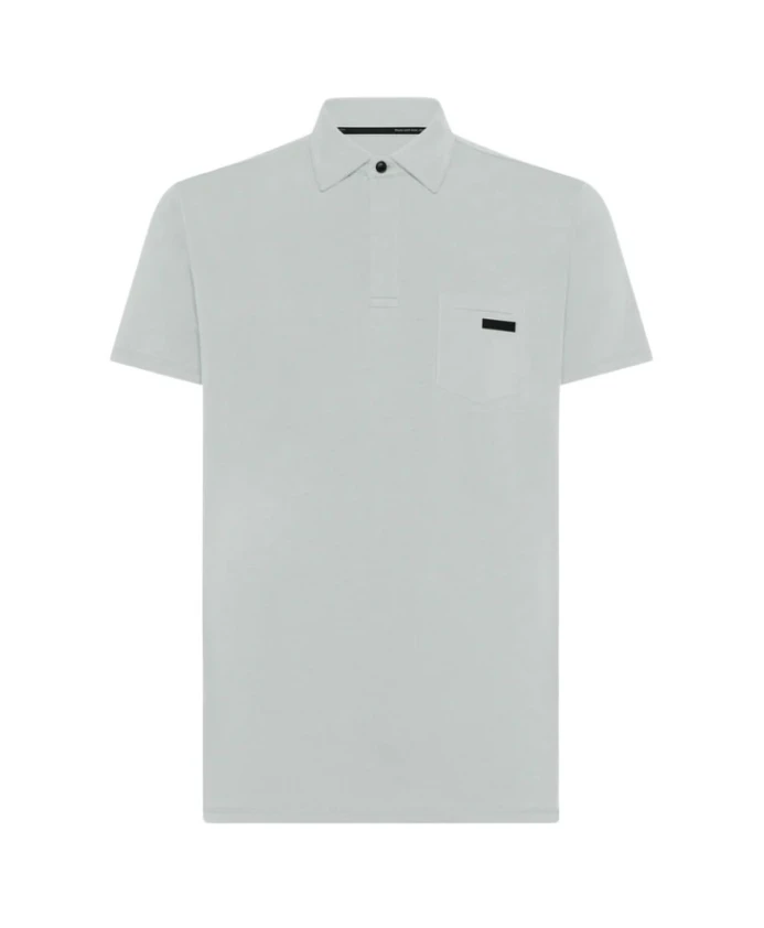 

Белая эластичная трикотажная футболка поло Revo Rrd, белый