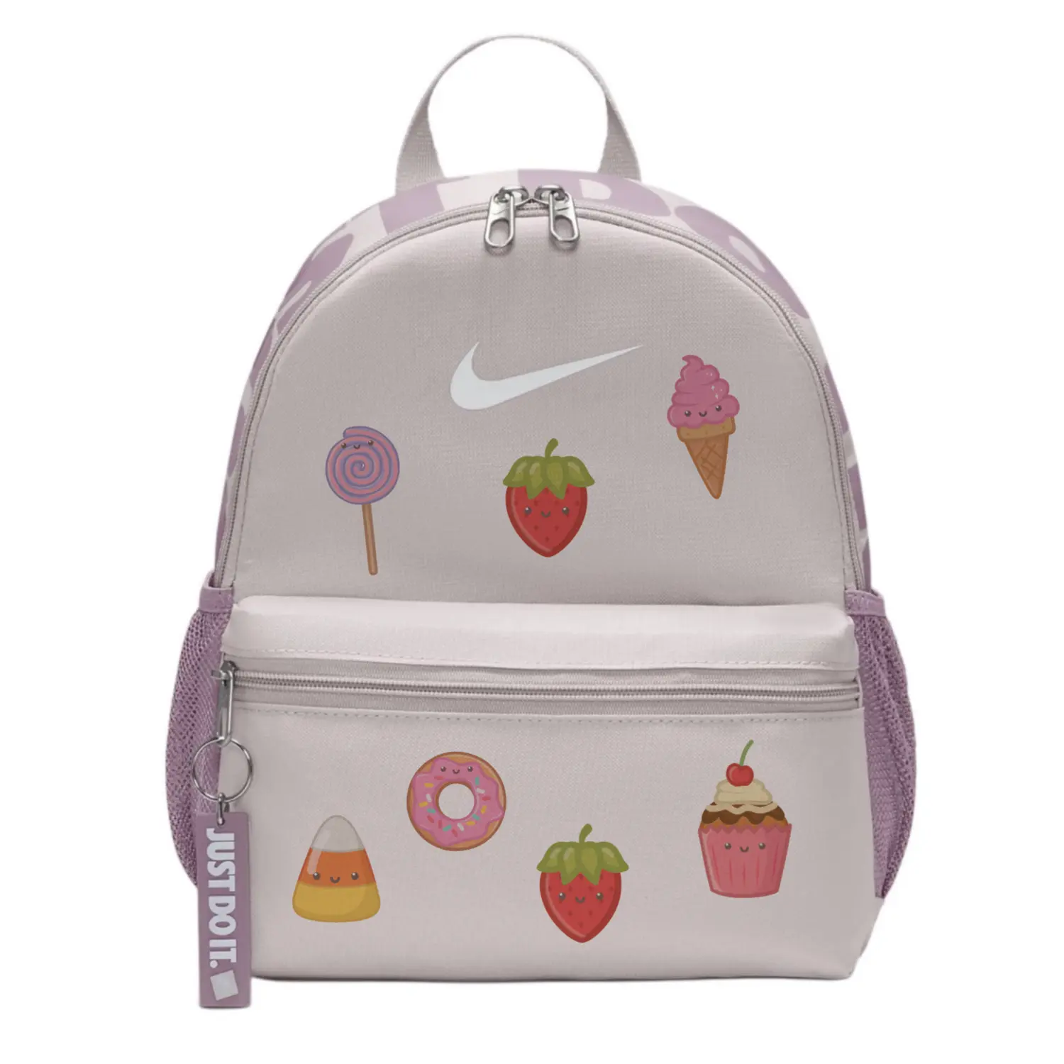 

Nike Тканевый рюкзак женский серый фиолетовый красный, Sweet Dessert