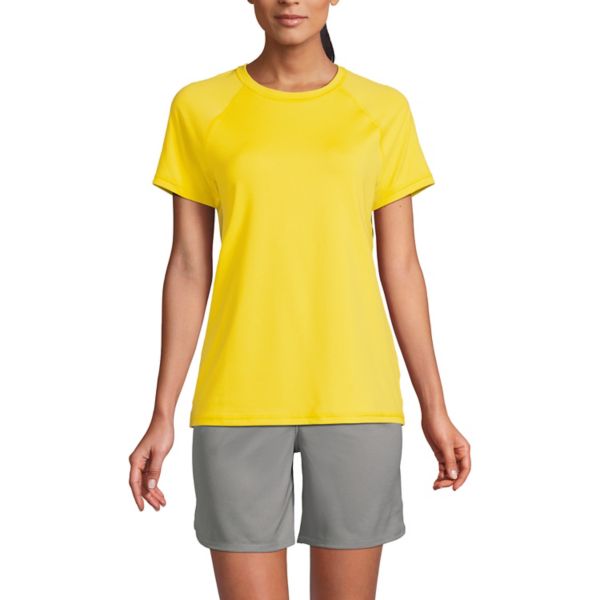 

Женская школьная форма футболка с коротким рукавом Lands' End, цвет vibrant sun