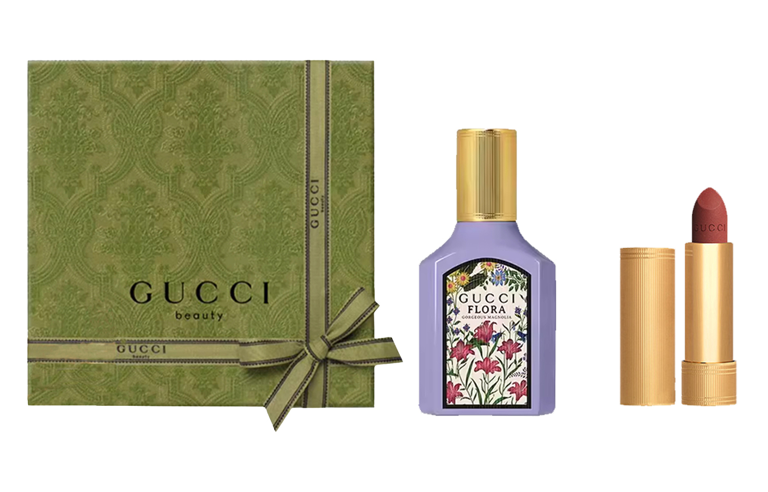 

Натуральный парфюмерный набор Dreamy Natural Box: парфюм Dreamy Mulan и бархатная помада-бальзам для губ GUCCI