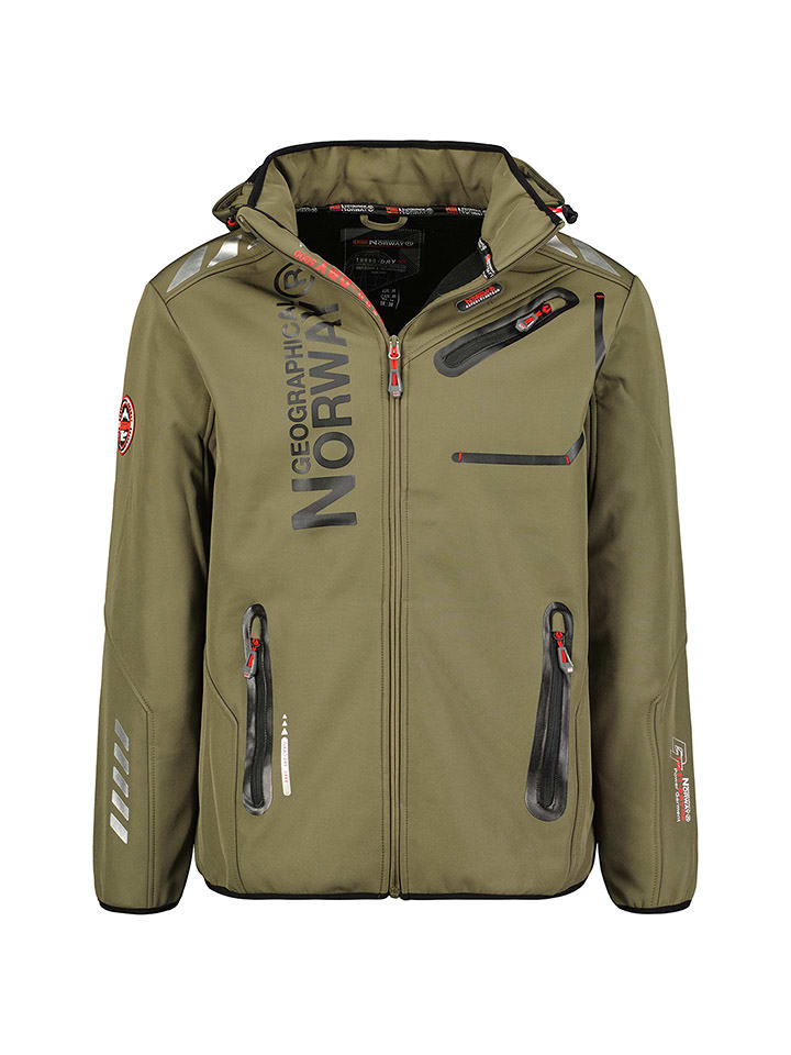 

Geographical Norway Куртка софтшелл «Royaute» цвета хаки