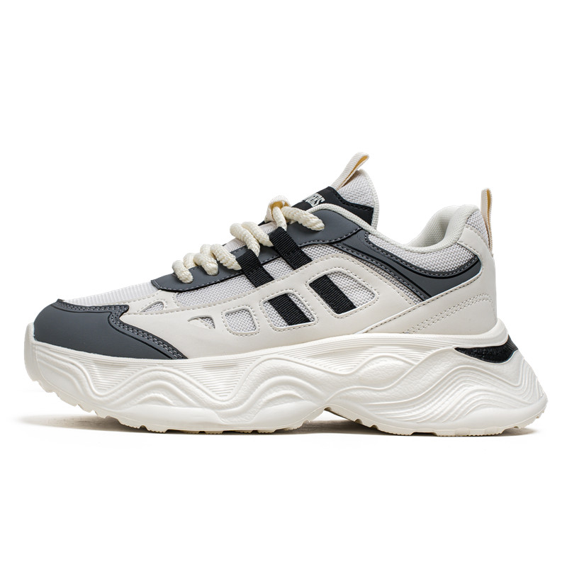 

Износостойкие, легкие, увеличивающие рост, низкие, массивные мужские кроссовки YIVELOVE, Beige