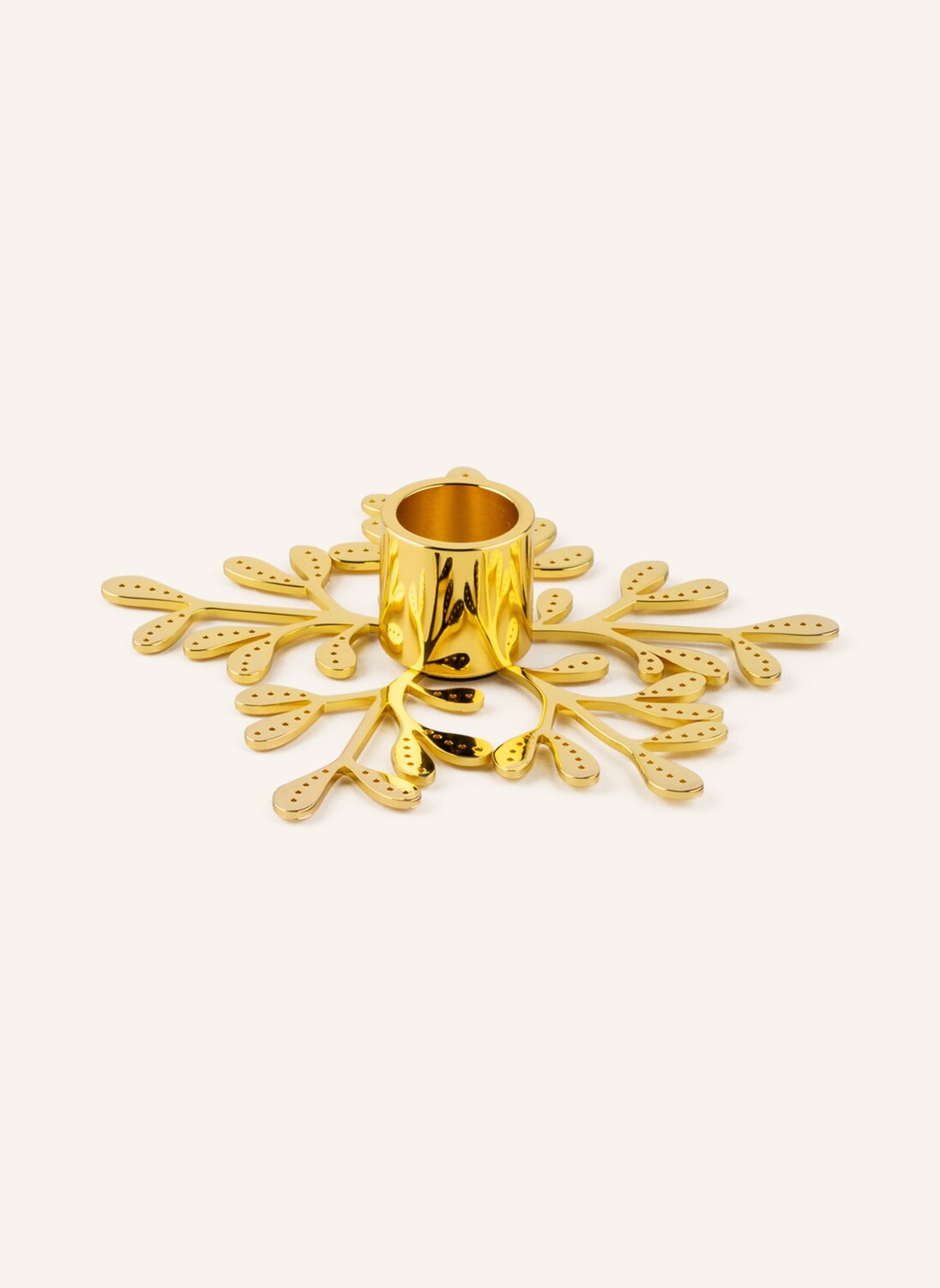 

Подсвечник Cooee Design MISTLETOE, высота 13 см, золотой