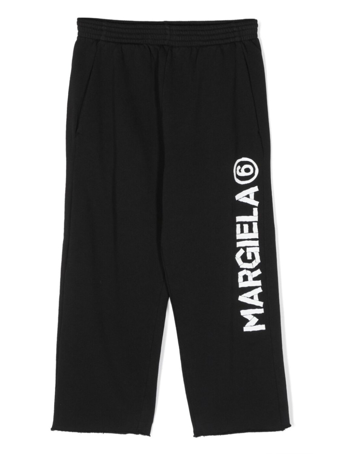 

MM6 Maison Margiela Kids спортивные брюки с логотипом, черный