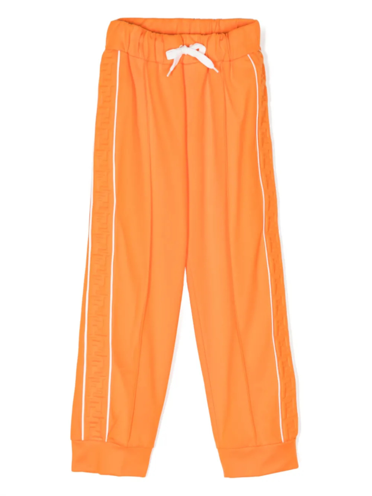 

Спортивные брюки с логотипом FF Fendi Kids, оранжевый
