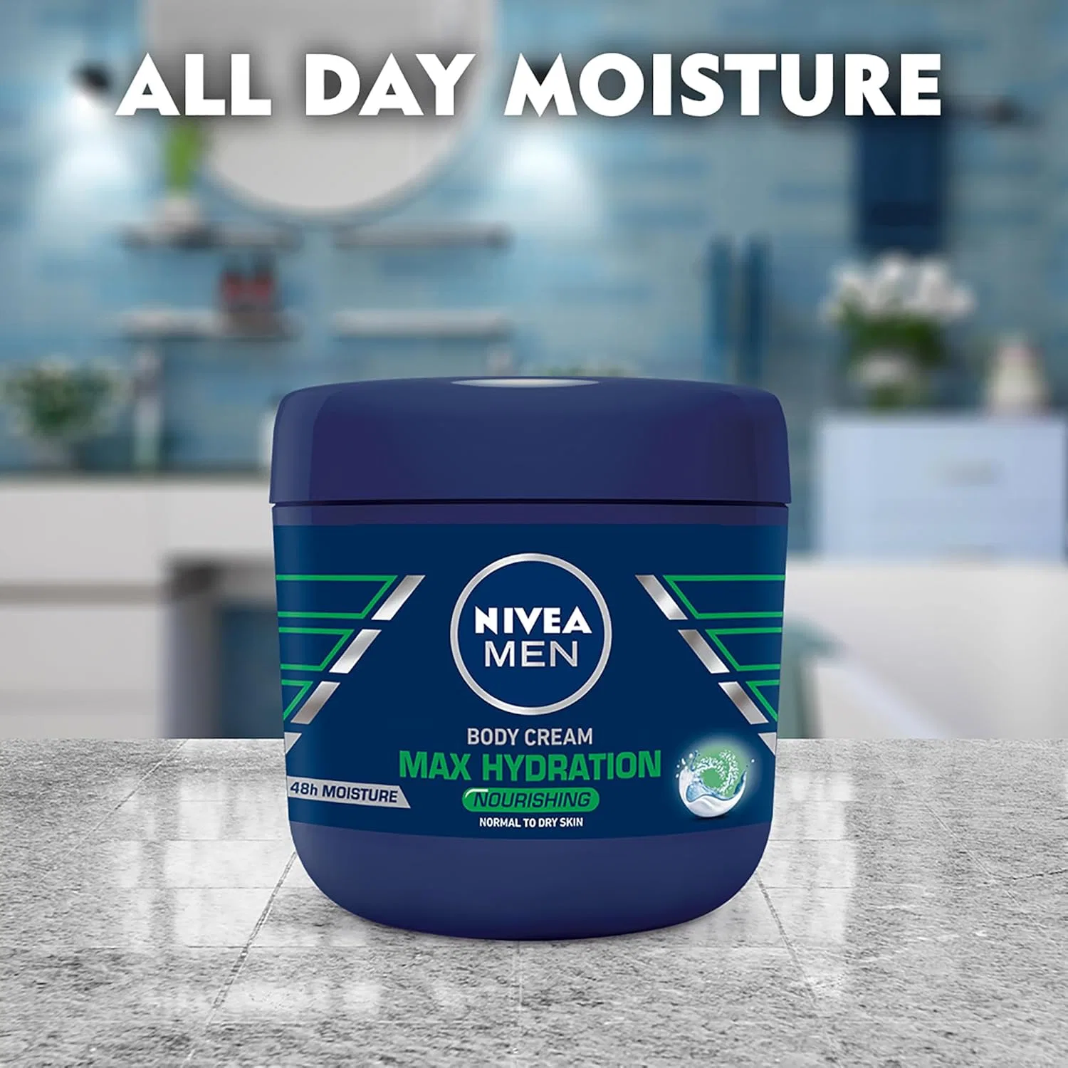Питательный крем для тела NIVEA Men Max Hydration, 400 мл Nivea — фото 3