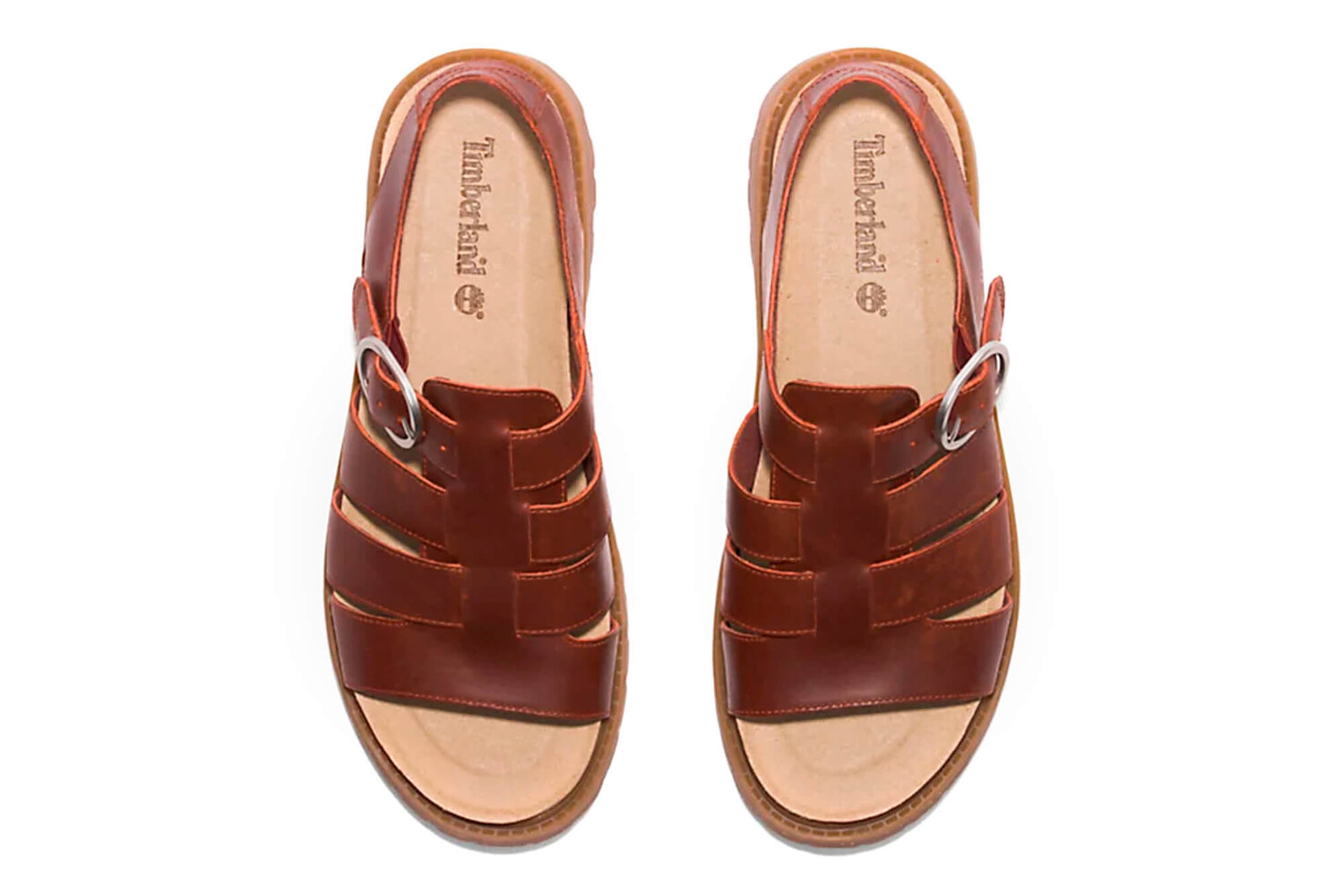 Сандалии Clairemont Way Fisherman Sandal на платформе Timberland, коричневый — фото 3