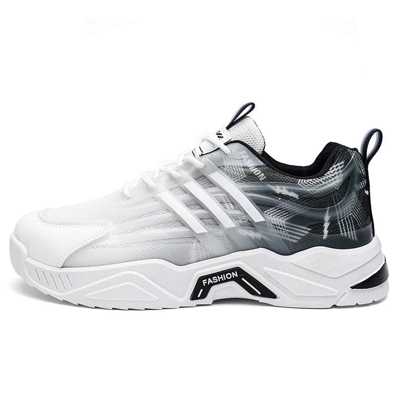 

Green feet Легкие противоскользящие низкие кеды мужские черно-белые, цвет Black White