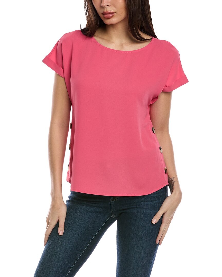 

Топ Jones New York Jasper Crepe, розовый