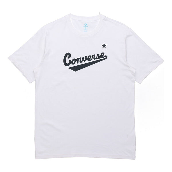 

Футболка men's classic alphabet pattern short sleeve white Converse, белый