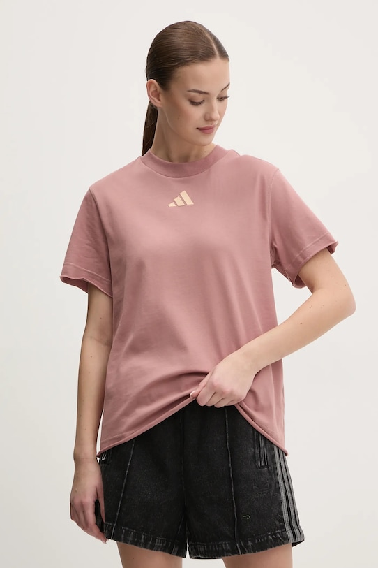 

Футболка хлопковая ALL SZN Graphic Adidas, розовый