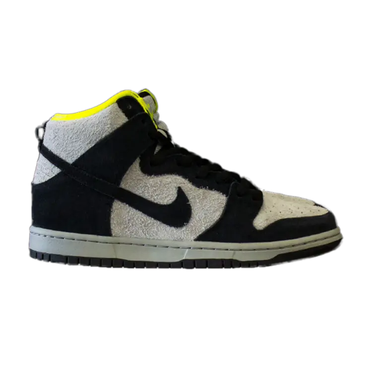 

Кроссовки Nike Dunk Hi SB 'Black Base Grey', черный