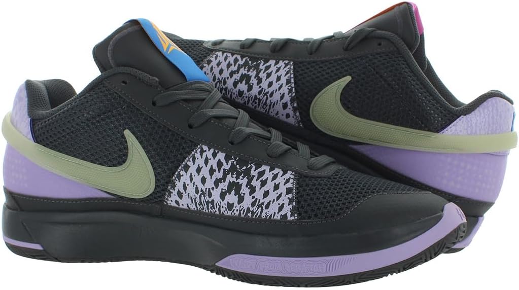 Кроссовки Nike Ja 1 унисекс, голубой/серый/сиреневый/светло-голубой — фото 4