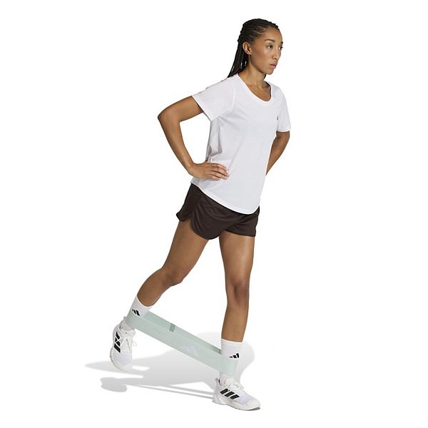 Женская футболка для тренировок seamless с круглым вырезом Adidas, White — фото 3