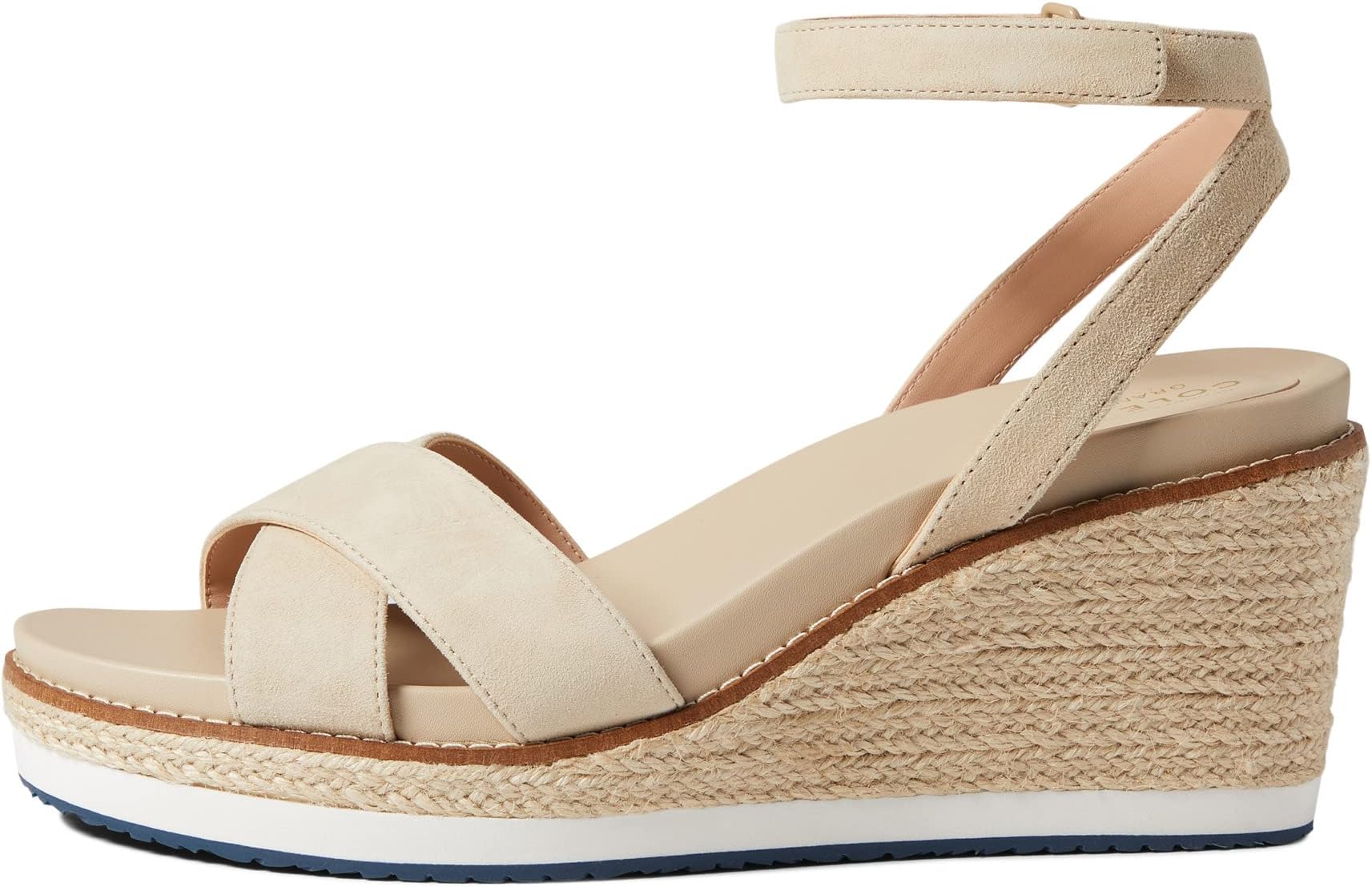 Сандалии Cole Haan Cloudfeel Espadrille Wedge Sandal 75 mm, цвет Sesame — фото 4